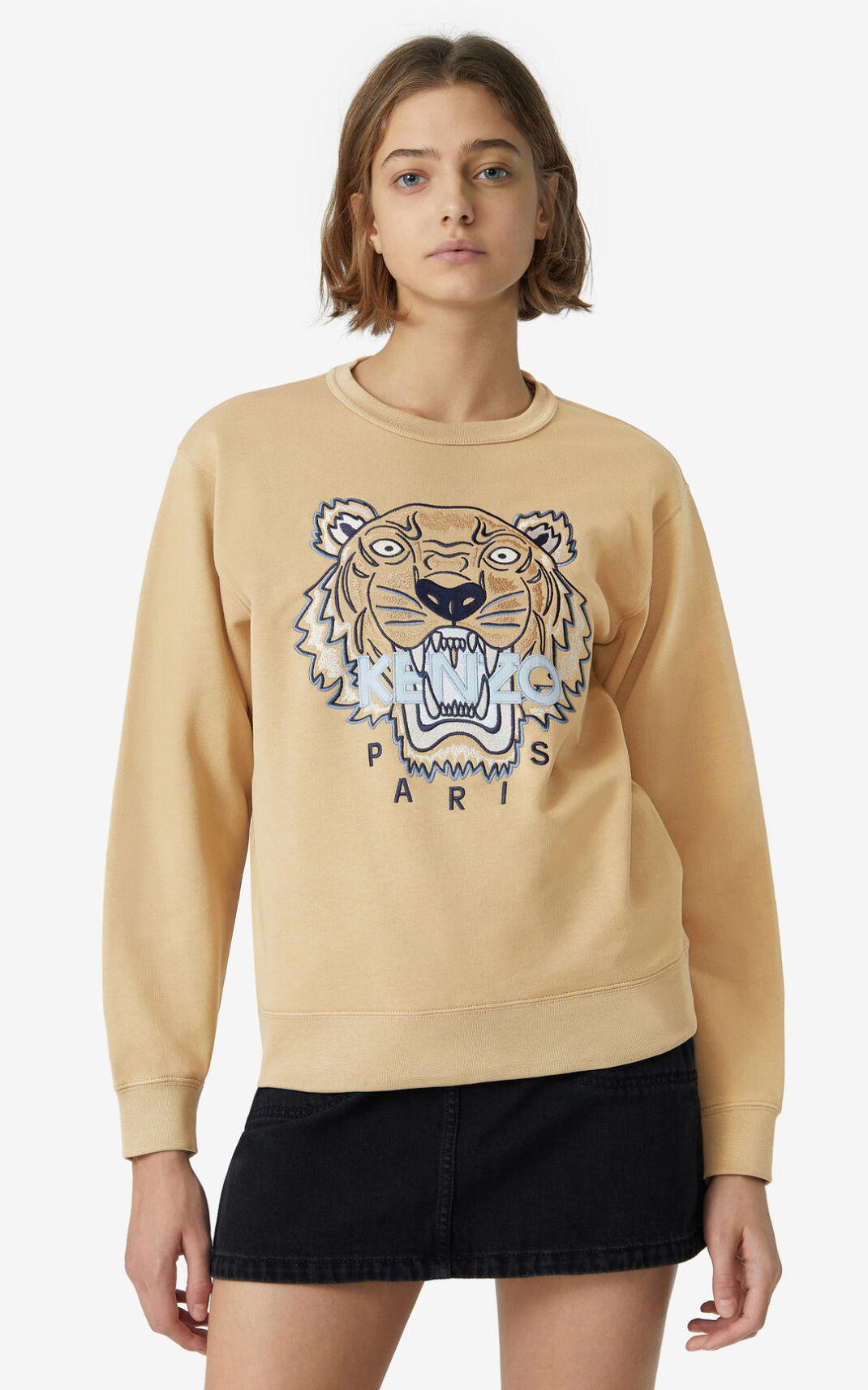 Kenzo Tiger Melegítő Felső Női Bézs | ID.698052